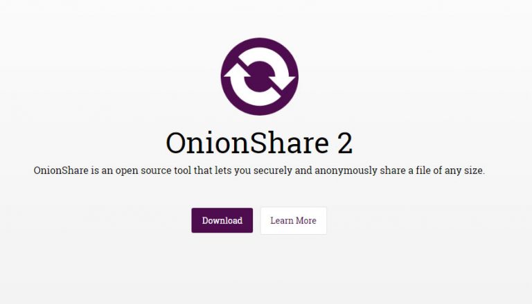 onionshare encryption