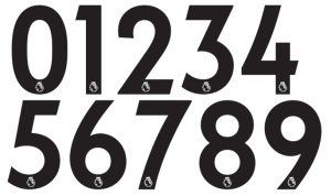 Tipografía para números