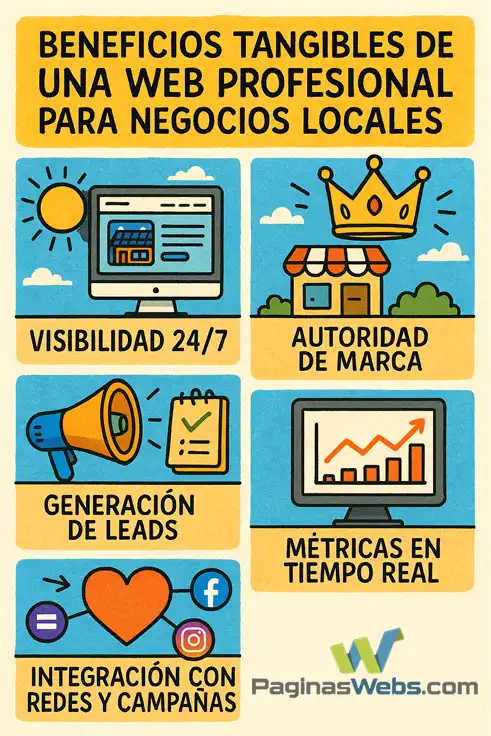 Qué importancia tiene tener un buen sitio web infografía